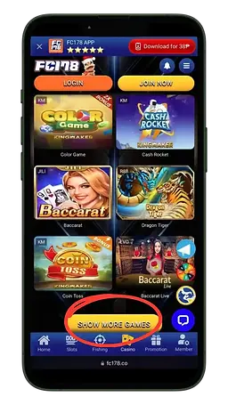 How to Play Jili Poker Games at FC178 Step 2