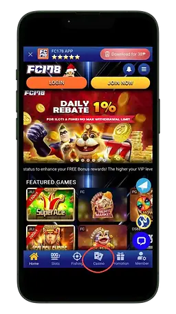 How to Play Jili Poker Games at FC178 Step 1