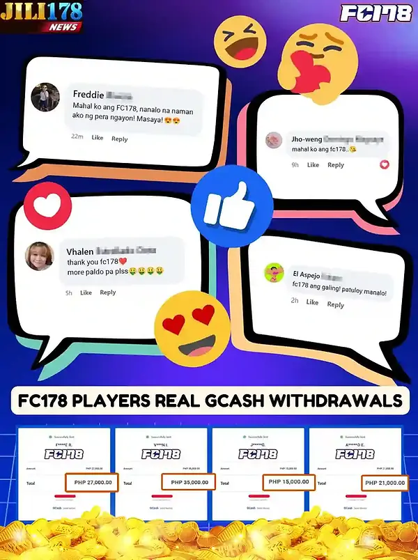 FC178 players real Gcash withdrawals