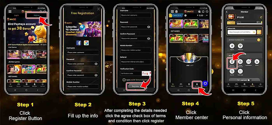 jilicc login Register