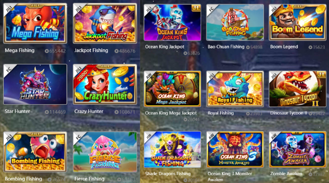 milyon88-popular fishing games